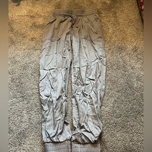 A new day grey khaki joggers size xs